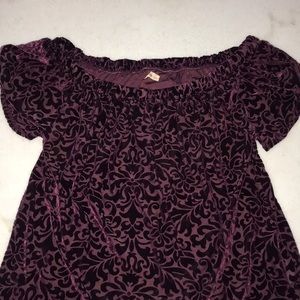 Hollister off the shoulder top